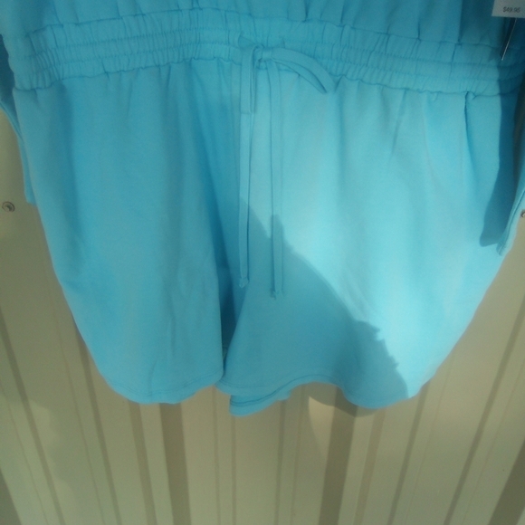 NEW Women's NY & C Baby Blue Romper Plus Size XXL - Picture 3 of 6